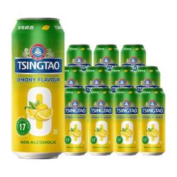 青岛啤酒 无醇柠檬味500ml*12听提盒装罐啤