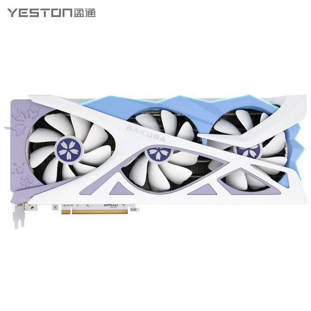 盈通 RADEON RX 9070 XT 16GB樱瞳水着OC显卡