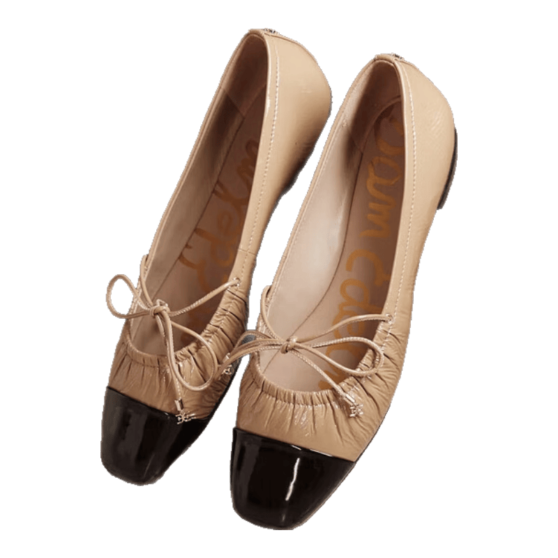 Sam Edelman MORGAN 方头平底 驼色 40 女士单鞋