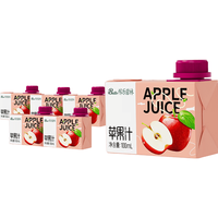 稼乐碧林 苹果汁 100mL*6盒 浓缩果汁饮料