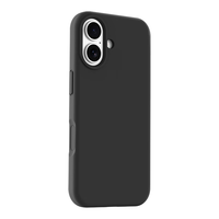 Smorss 一体硅胶相机按键 iPhone17手机壳 黑色