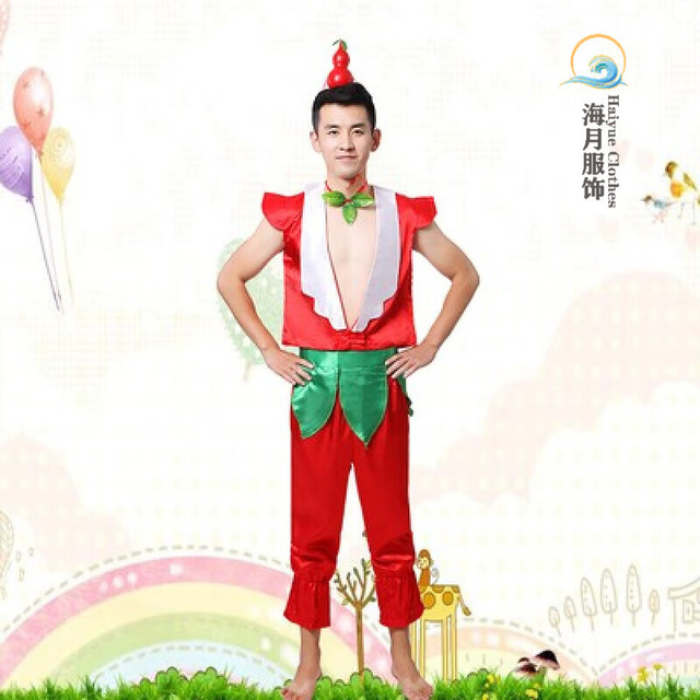 南糖三色 成人葫芦娃兄弟COS汉服
 180 cm