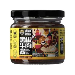 虎邦 鲁西风味 黑椒牛肉酱 130g