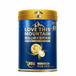 愛此山 银光营养米粉 500g 罐装