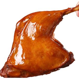 精武小零食香辣大鸭腿熟食卤味鸭货零食小吃办公室便携真空装即食 香辣味大鸭腿118g*1袋