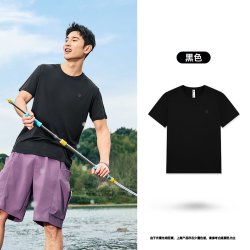 乔丹 速干透气 黑色 XL 运动T恤