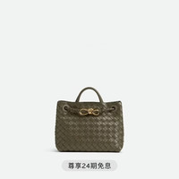 BOTTEGA VENETA BV 女士小号ANDIAMO手提斜挎包bv 柏树绿 均码