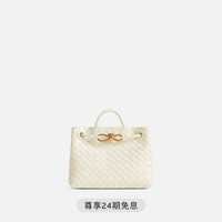 BOTTEGA VENETA 女士ANDIAMO小号手提包bv包 海盐色 均码