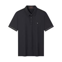 SEVEN 10A抗菌2A防螨 新疆棉凉感 藏青 XL 男士POLO衫