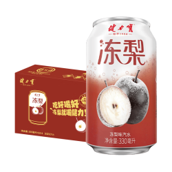健力宝 低糖冻梨味汽水330mL*24罐0脂碳酸饮料整箱聚餐气泡解腻