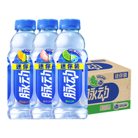 脉动 低糖维生素C电解质水功能饮料 400ml*12瓶 青柠+桃子