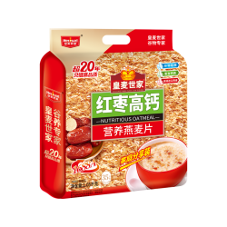 皇麦世家 红枣高钙燕麦片 1050g 1袋
