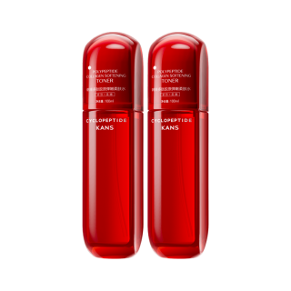 韩束 红蛮腰爽肤水100ml*2抗皱紧致护肤化妆品精华水生日礼物女618