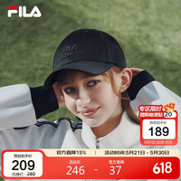 FILA 官方情侣款棒球帽2026夏季鸭舌帽休闲运动帽遮阳帽