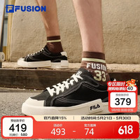 FILA FUSION斐乐潮牌男子潮流板鞋时尚帆布鞋街拍运动鞋