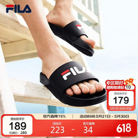 FILA 漂流船1男鞋复古拖鞋夏季凉拖休闲沙滩鞋