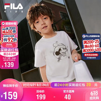 FILA X MICKEY MOUSE联名斐乐儿童短袖T恤2026夏季男小童上衣