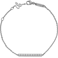 萧邦（Chopard）520小冰块18K金手链同款男女 18K白金无钻
