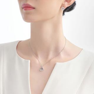萧邦（Chopard）520快乐钻石女耳饰钻石圆形耳钉 钻石耳饰