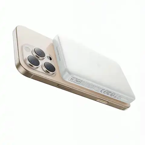 亿色 磁吸充电宝  15W无线快充 5000mAh 典雅白 3C认证