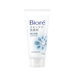 花王 Biore碧柔洗面奶女男士深层清洁透白亮肌洁面乳100g