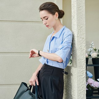 Navigare纳维凯尔 轻薄宽松 女士中袖衬衫