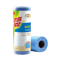 3M 耐水洗 抹布 【厚实强韧】耐水洗抹布单卷