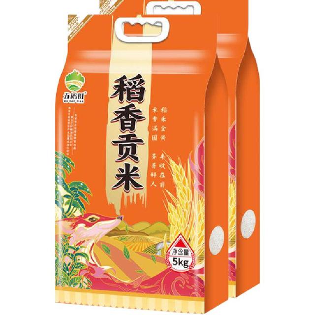 88VIP：五稻田 稻香贡米东北大米5kg*2袋