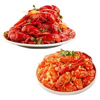 百鲜洽 麻辣蒜蓉口味 3-5钱 3000g 小龙虾