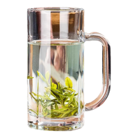  Green Apple/青苹果 耐热 玻璃茶杯 杯盖
