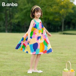 半芭 2026春夏新款女童连衣裙高定公主裙套装集合链接