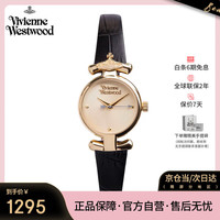 Vivienne Westwood BFVV090GDBK 复古镀金皮带石英女表