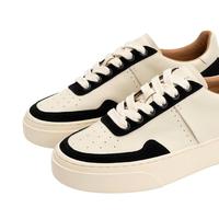 FOOT INDUSTRY 厚底增高网球板鞋 黑色 45码