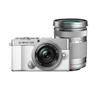 奥林巴斯 PEN E-P7 M43 画幅微单相机 14-42mm & 40-150mm双镜头套机