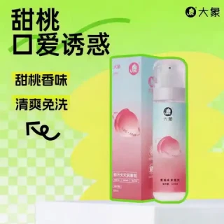 大象 桃之夭夭 桃子味可舔舐润滑液 100ml（可舔舐、多味可选）
