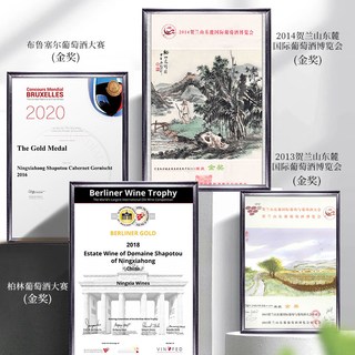宁夏红 沙坡头酒庄蛇龙珠干红葡萄酒 14度 2018年 750ml