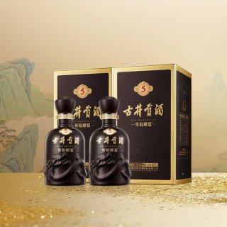 今日必买：古井贡酒 年份原浆 古5-55° 浓香型白酒 500ml*2瓶