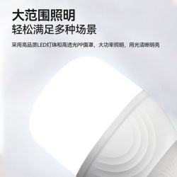 箭牌照明 led灯泡高亮节能灯护眼球泡E27螺口柱形泡5w
