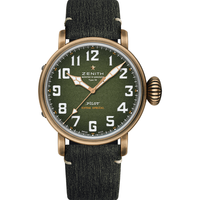 ZENITH 真力时 PILOT飞行员系列 45毫米自动上链腕表 29.2430.679/63.I001