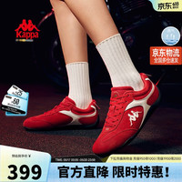卡帕 Wing女鞋红色赛车鞋子女夏季运动鞋女款德训鞋跑步鞋女樱桃红  38