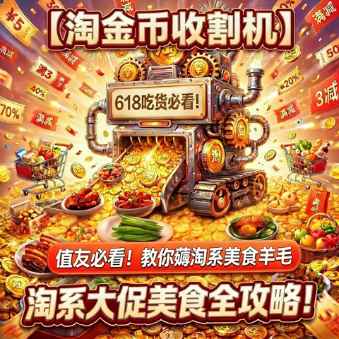 淘金币&淘系大促薅羊毛全攻略！5.30大促爆款来袭~
