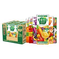 KAGOME可果美 野菜生活复合果蔬汁 200ml*12盒
