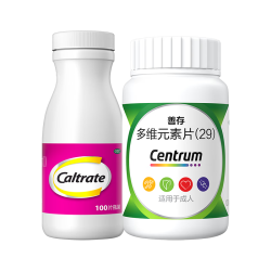钙尔奇 碳酸钙D3片 100片