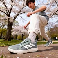 adidas 阿迪达斯 儿童耐磨舒适休闲鞋
