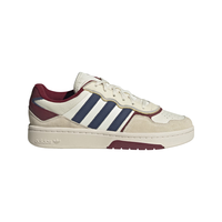 adidas COURTIC经典运动板鞋 晶白/浅米色/棕红/藏青蓝 42