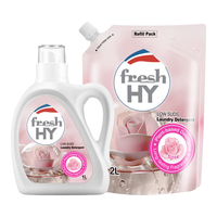 菁华 fresh HY清可新洗衣液 除菌除螨 2L*2瓶
