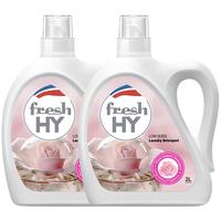 菁华 fresh HY清可新洗衣液 玫瑰香型 2L*2瓶