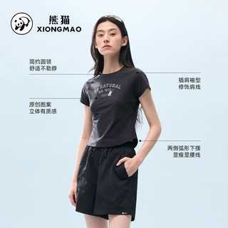  熊猫 速干 女士T恤