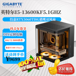 技嘉 RTX5060Ti 8G 迷你游戏台式机