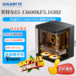 技嘉 RTX5060Ti 8G 迷你游戏台式机